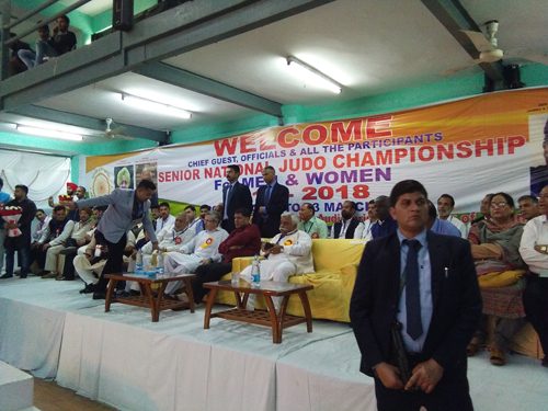 Former Chief Minister of J & K also witnessed Senior National at Jammu