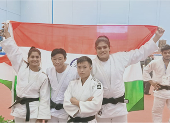 Indian Judo Team for 13th SAF Games 2019 Nepal
