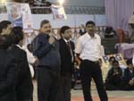 Mr. Mukesh Kumar, General Secretary, JFI; addressing, during the JFI Referee Clinic, at Lucknow.
