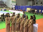 DAV School students giving welcome song, during the Opening Ceremony of 4th RGIJC, Jaipur