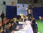 Mr. Juan Carlos, Refereeing Director, IJF observing the competition of the 4th RGIJC, Jaipur 2010