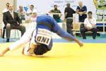 Ms. Seema playing during the 11th Asian Judo Championships 2010 at Bangkok