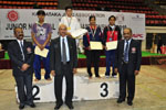 Medal Ceremony - Junior National 2010-11, Bangalore