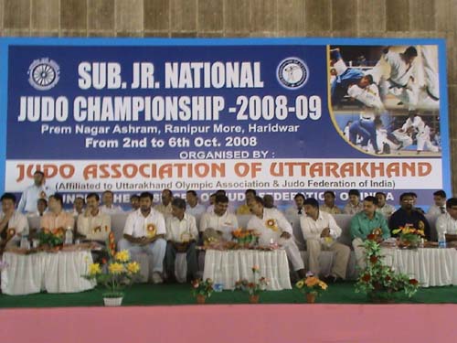 Junior National Judo Championships 2008-09, held in Haridwar, Uttarakhand, from 2nd to 5th October 2008