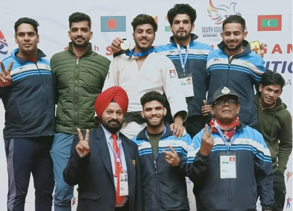 Indian Judo Team for 13th SAF Games 2019 Nepal