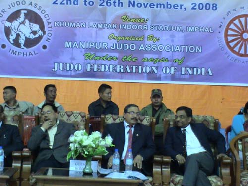 Opening Ceremony of the Junior National Judo Championships 2008 - 09, Imphal, Manipur