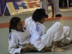 Ms. Kalpana and Ms. Aruna, competions in Open weight category, Senior National Judo Championships 2008-09, Lucknow