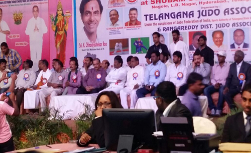 National Judo Team Championships 2015 & South Zone Judo Championships 2015 held from 27th to 29th April 2015 at Hyderabad, Telangana.