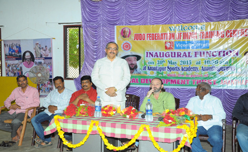JFI  Opened it's 2nd JFI Judo Training Center in Ananthapur Sports Academy, Rural Development Trust, Ananthapuramu, Andhara Pradesh