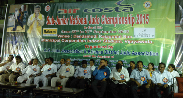 Opening Ceremony of Sub-Junior National Judo Championships 2015-16, Vijayawada