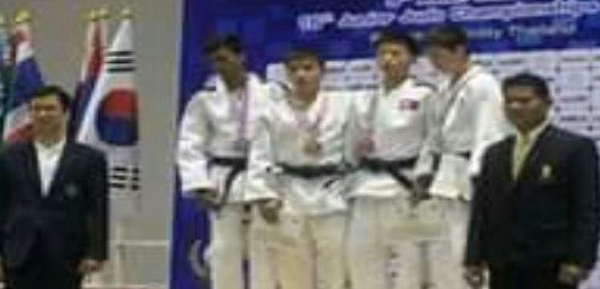 Sachin Singh Rawat won Silver medal in the 9th Asian Cadet Judo Championships 2015 Bangkok