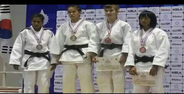 Ms. Pincky Balhara won Silver medal in the 9th Asian Cadet Judo Championships 2015 Bangkok