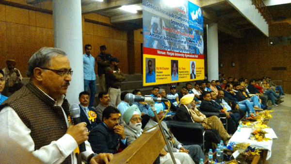 Opening Ceremony of the Senior National Judo Championships 2015-16, Chandigarh