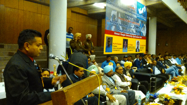 Opening Ceremony of the Senior National Judo Championships 2015-16, Chandigarh