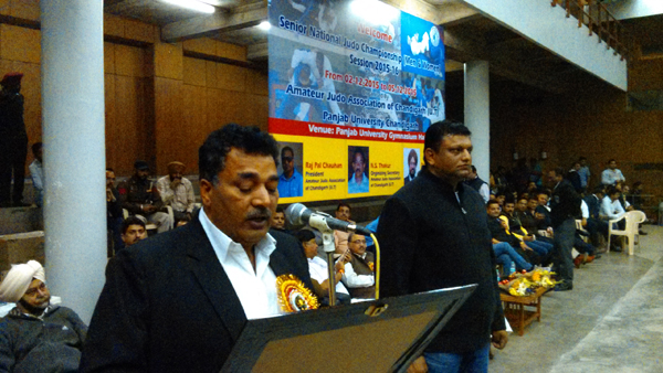 Opening Ceremony of the Senior National Judo Championships 2015-16, Chandigarh