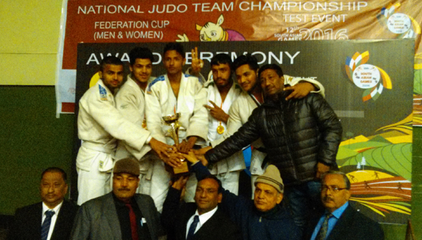 Punjab Men Judo Team - Winner of the NJTC 2015-16, Shillong