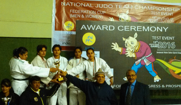 Haryana Women Judo Team - Runner-up of the NJTC 2015-16, Shillong