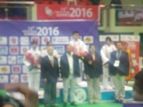 Medal Ceremony of South Asia Games 2016, Shillong
