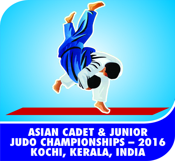 10th Asian Cadet & 17th Asian Junior Judo Championships 2016.
7th to 11th September 2016, Kochi, Kerala