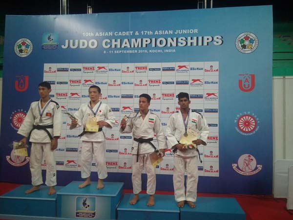10th Asian Cadet & 17th Asian Junior Judo Championships 2016, Kochi.