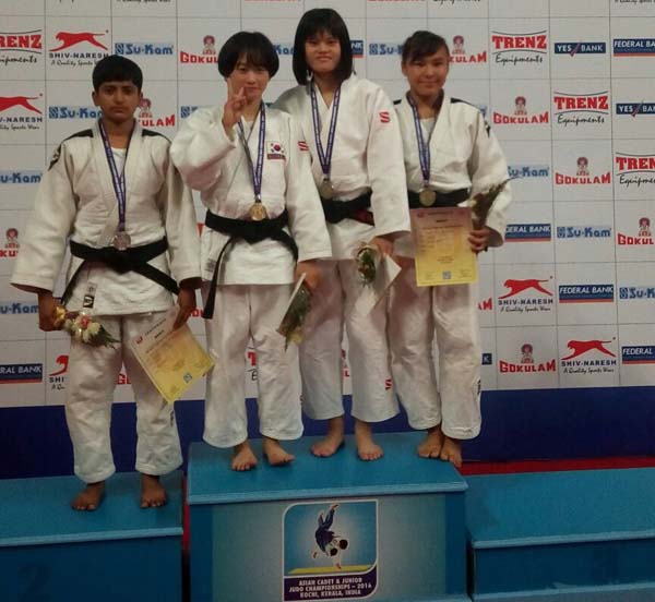 10th Asian Cadet & 17th Asian Junior Judo Championships 2016, Kochi.