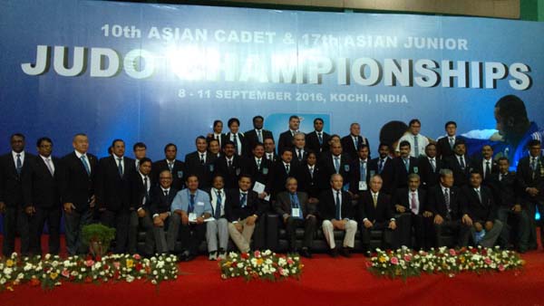 10th Asian Cadet & 17th Asian Junior Judo Championships 2016, Kochi.