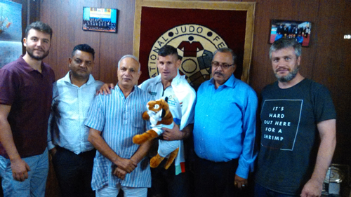 IJF Delegation arrived for Judo Education Journey, starting from 1st
October 2016