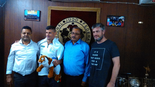IJF Delegation arrived for Judo Education Journey, starting from 1st
October 2016