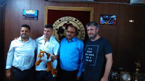 IJF Delegation arrived for Judo Education Journey, starting from 1st
October 2016