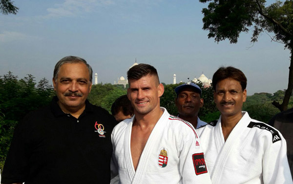 President, JFI with Olympic Champion Mr. Panch and Coach Mr. Deepak