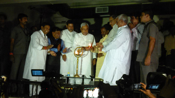 Hon'ble Chief Minister of Bihar, Shri. Nitish Kumar opening the Sub-Junior National 2016-17 at Patna