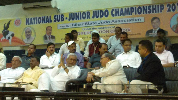 JFI Preseident and General Secretary with Shri. Nitish Kumar, Hon'ble CM
