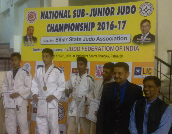 Medal Ceremony of Sub-Junior National, Patna