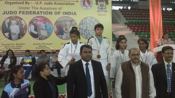 Medal Ceremony - National Cadet & Junior 2016-17