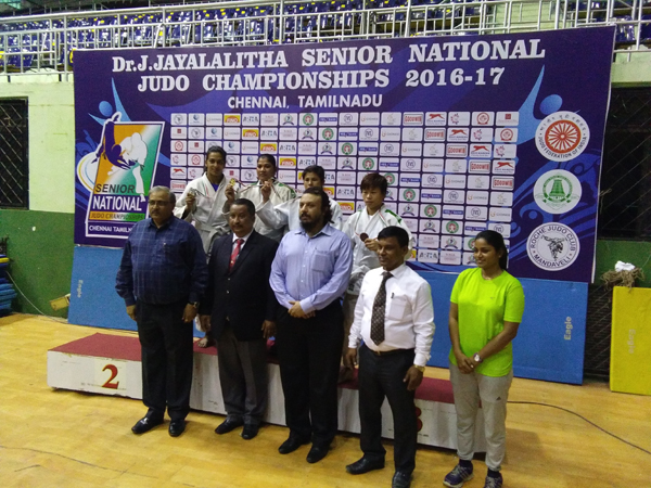 Senior National Judo Championships 2016-17,Chennai