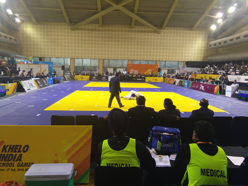 Judo Events in the 1st Khelo India School Games, Delhi