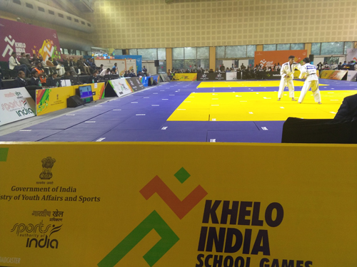 Judo Events in the 1st Khelo India School Games, Delhi
