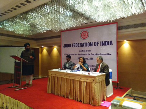 Newly elected President JFI Sh. Partap Singh Bajwa