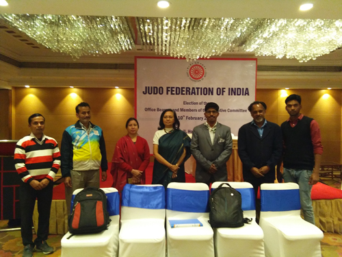 Returning Officer with Team of JFI Election